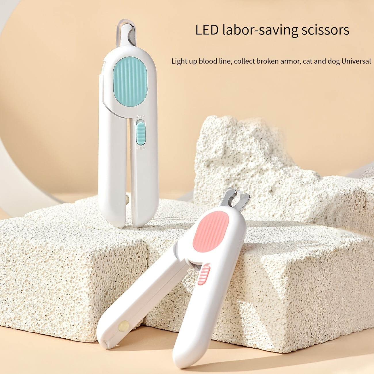 Nagelknipser für Haustiere mit LED