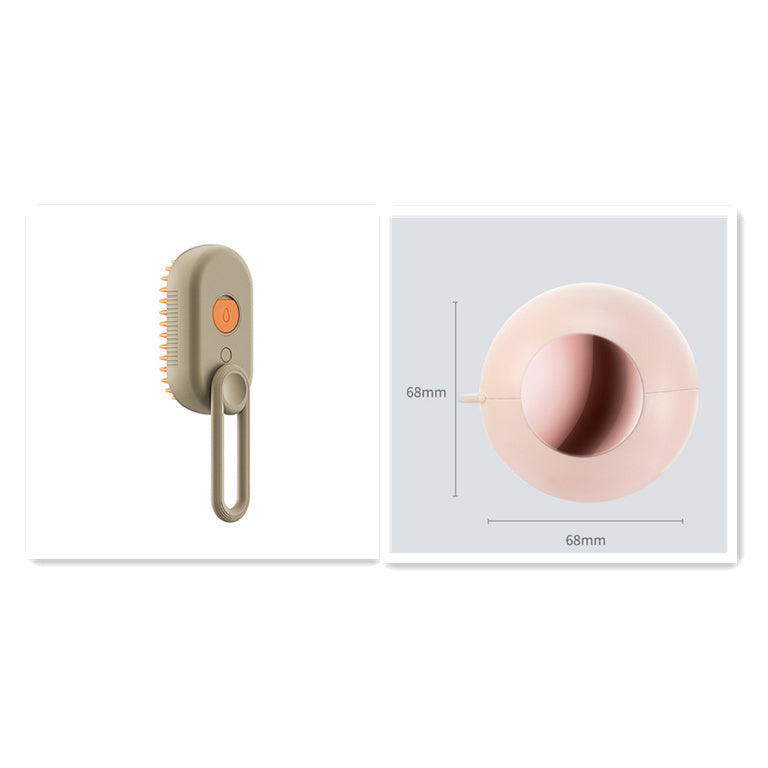 FurFresh Steam Brush: Electric Spray Cat Hair Brushes For Massage