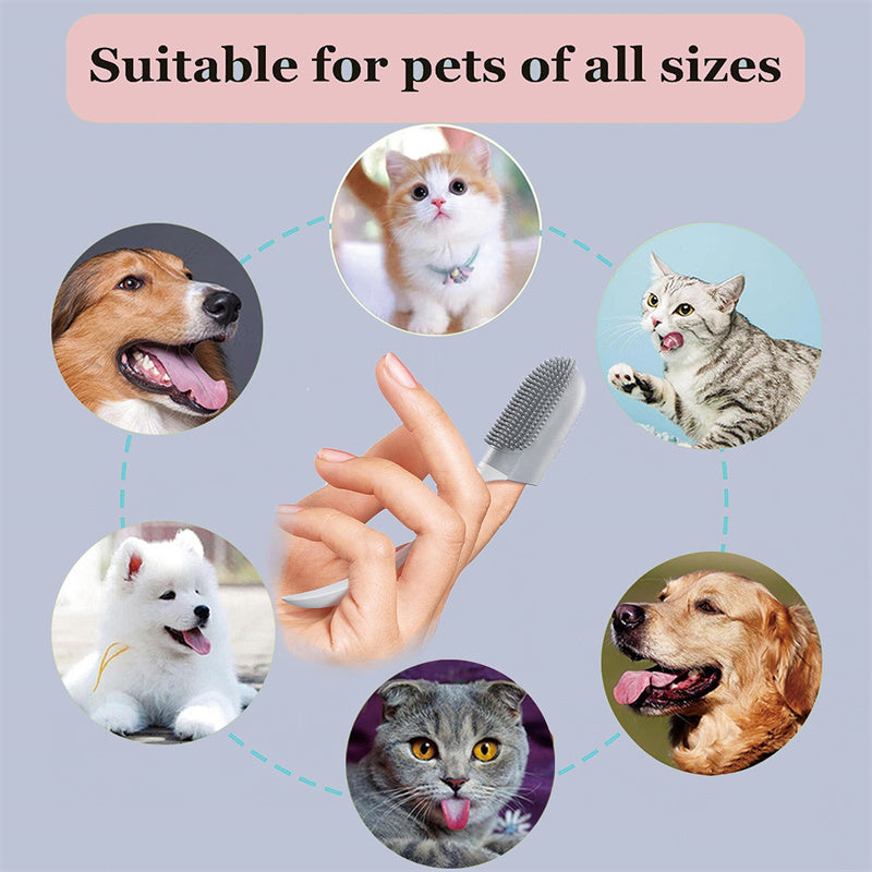 FreshPaws Reusable Dog Finger Toothbrush
