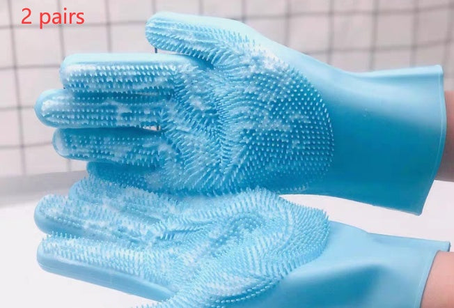 GroomEase Pet Massage Glove