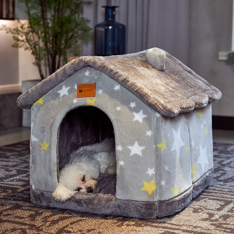 Faltbare Hundehütte