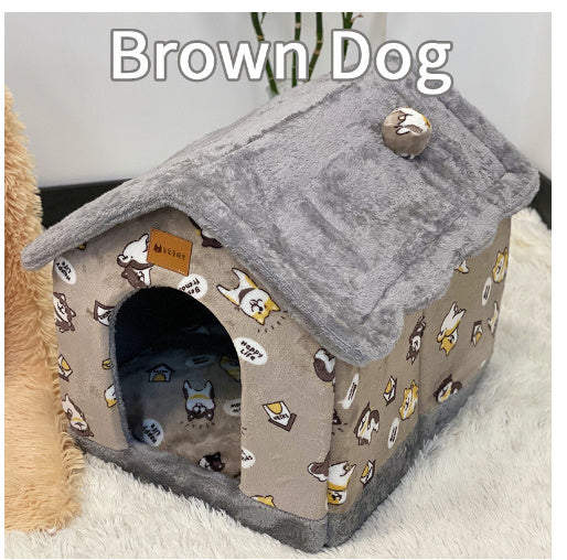Faltbare Hundehütte