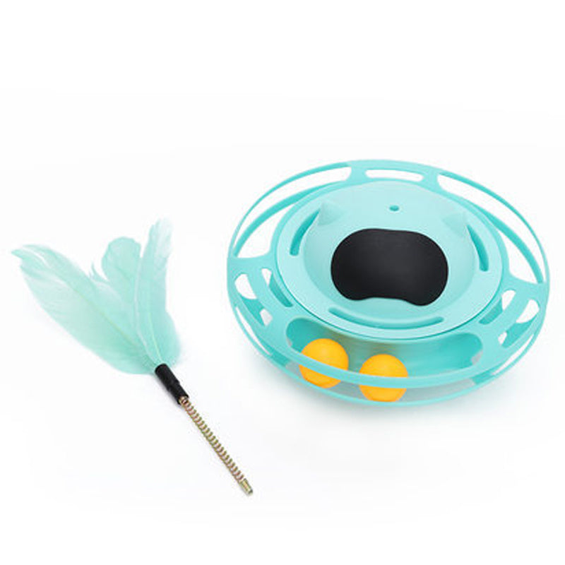 Purrfect Chase Wand: Interactive Cat Stick Toy