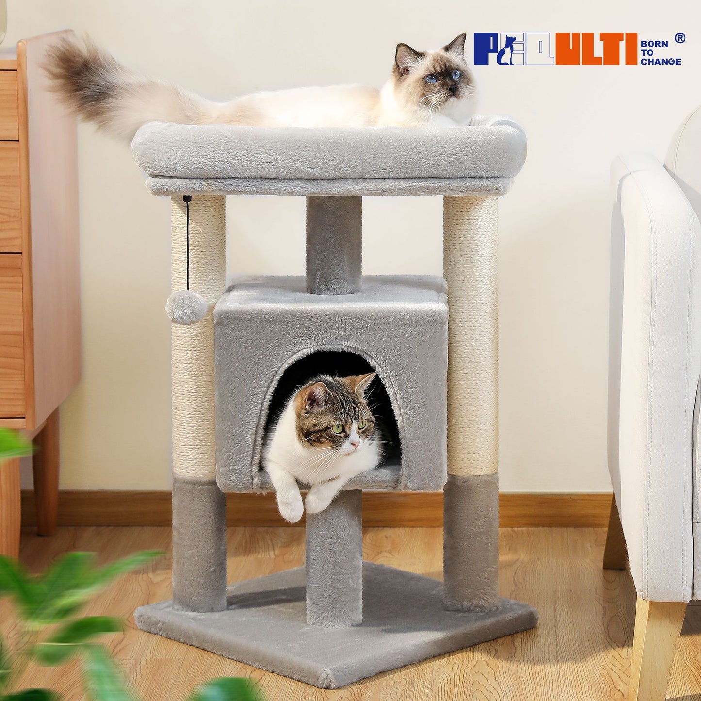 Purrfect Playground Cat Tree Tower