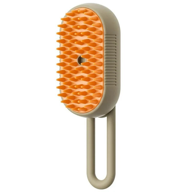 FurFresh Steam Brush: Electric Spray Cat Hair Brushes For Massage