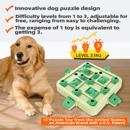 Dog Puzzle Toy for Small/Medium/Large Smart Dogs Mental Stimulations