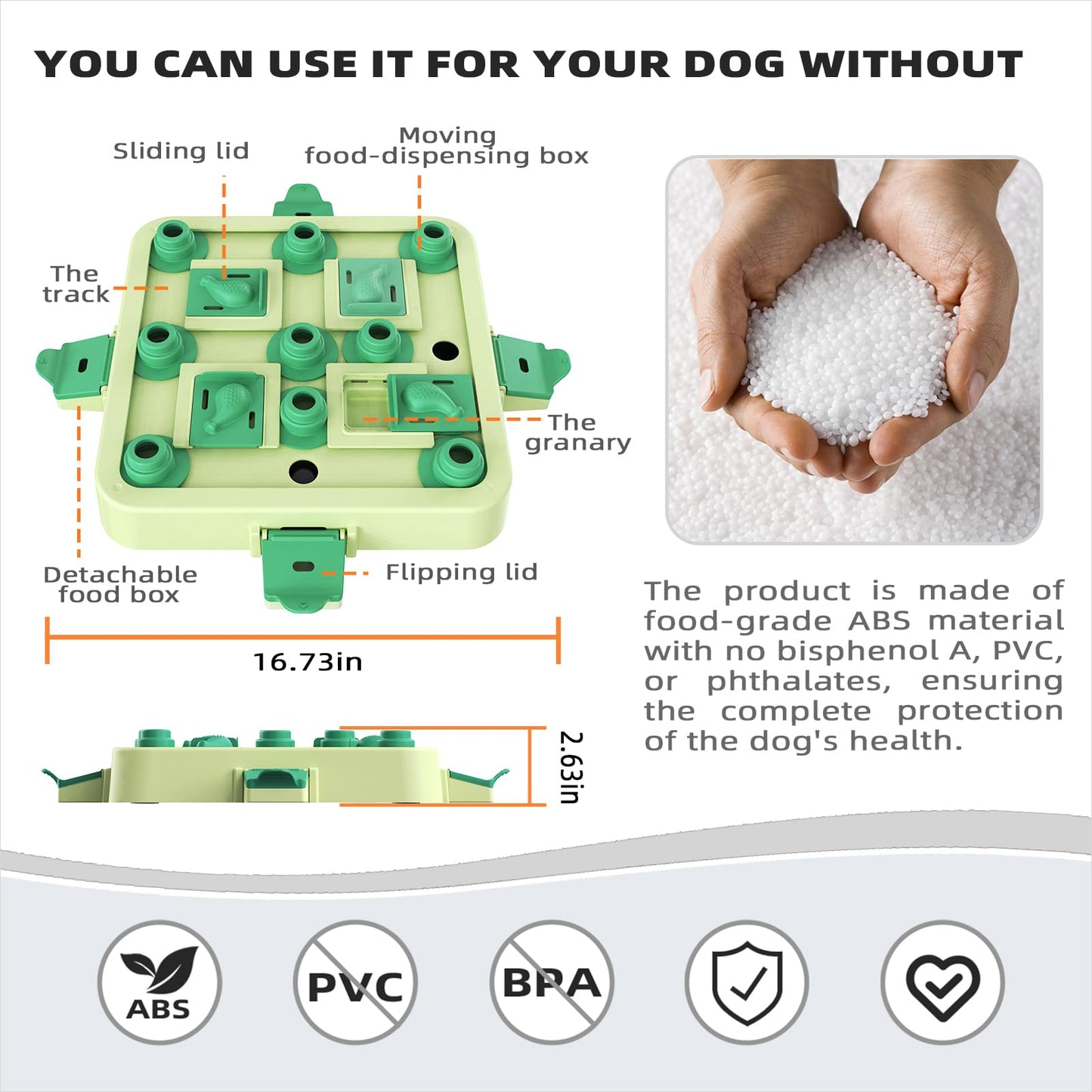 Dog Puzzle Toy for Small/Medium/Large Smart Dogs Mental Stimulations