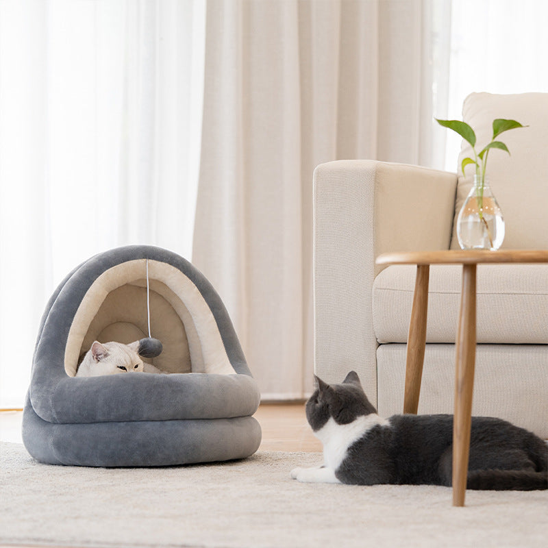 CozyNest Pet Retreat: Cat House